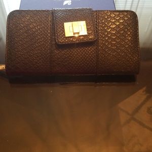 Urban originals wallet black snakeskin